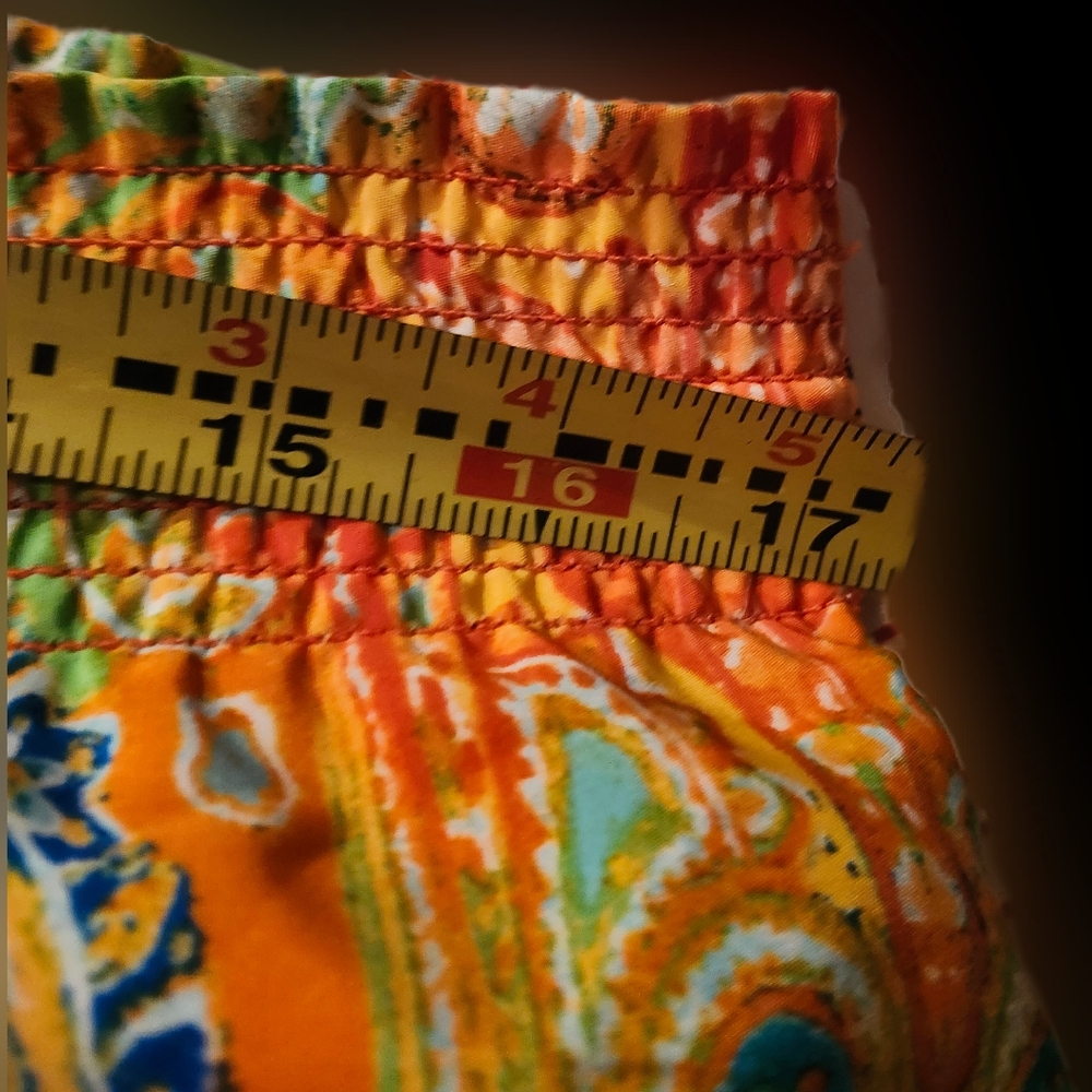 Ralph Lauren Colorful Paisley Wide-Leg Lounge Pants Size L - Picture 10 of 12